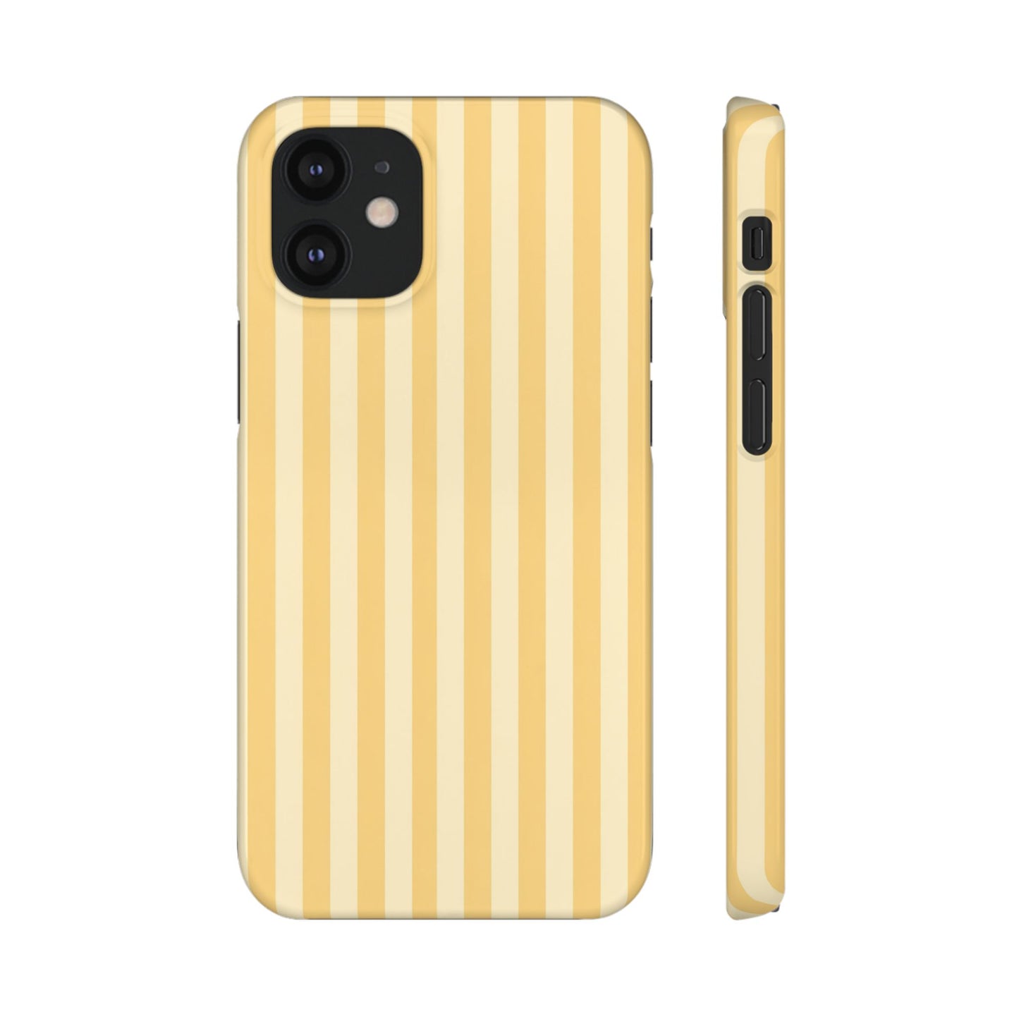 Buttercup Stripe Snap Phone Case
