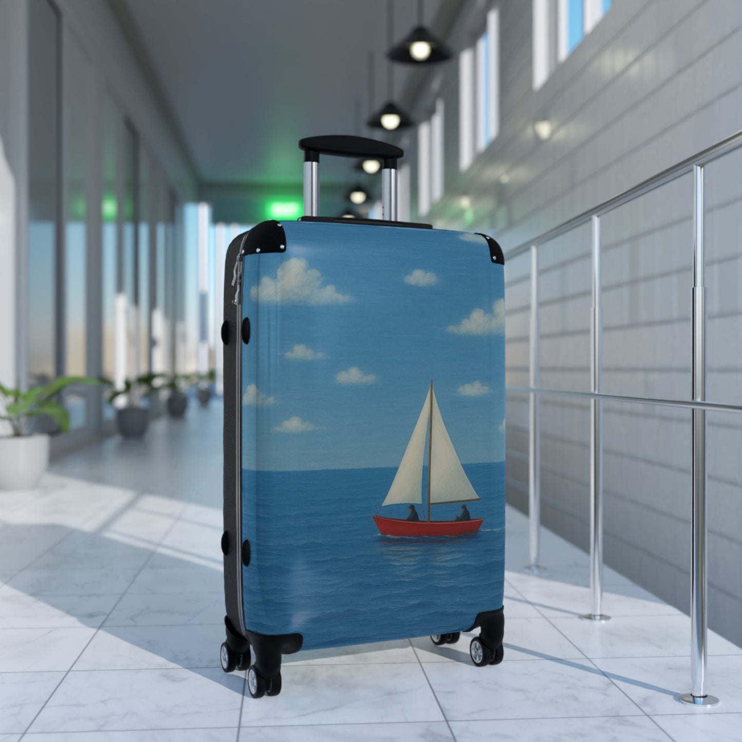 Suitcase - Travel Luggage Boat