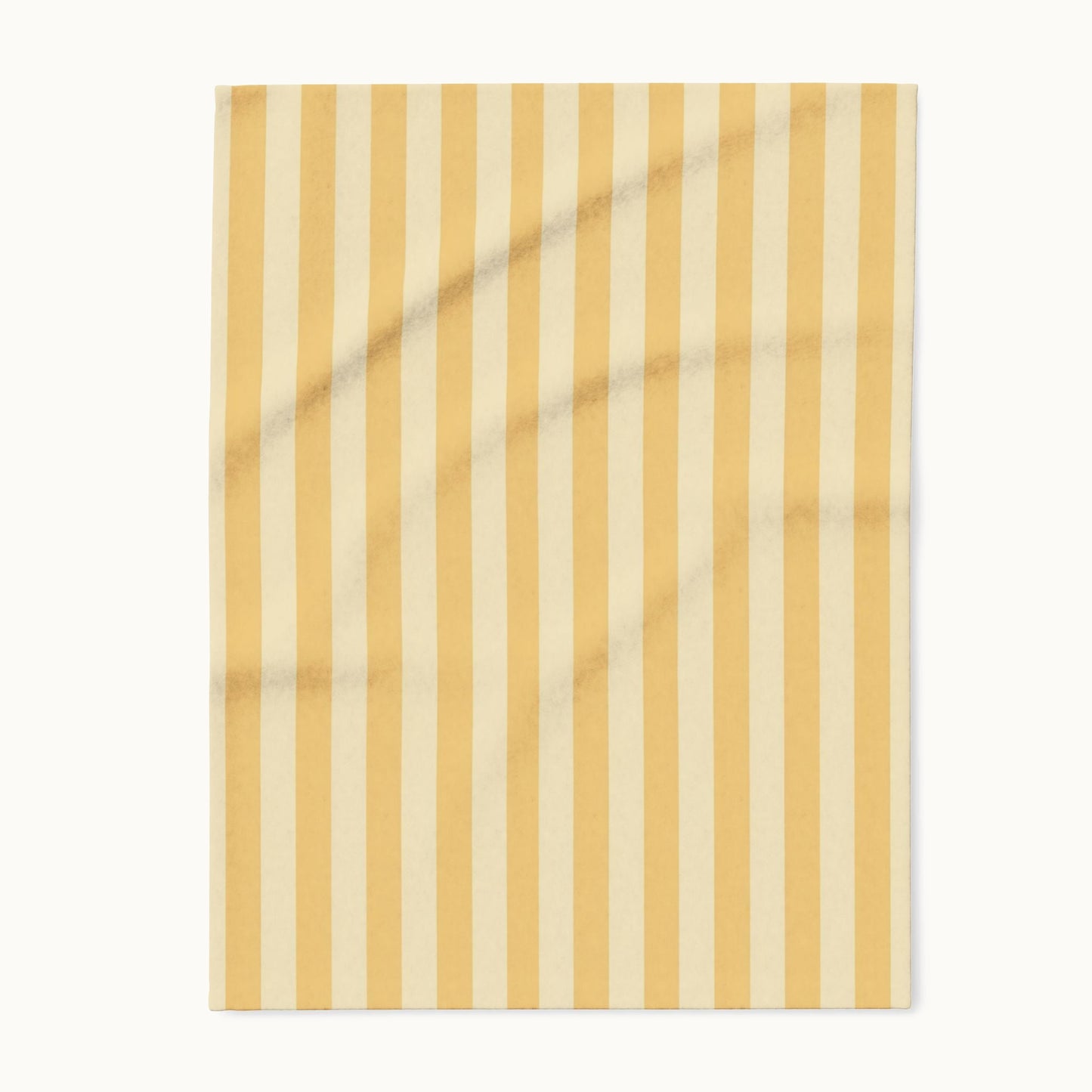 Buttercup Stripe Arctic Fleece Blanket