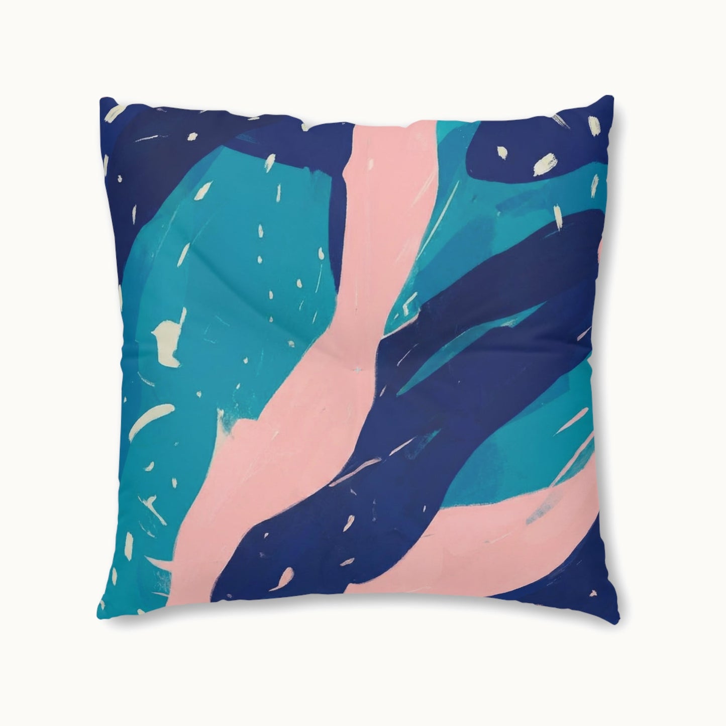 Square Tufted Floor Pillow