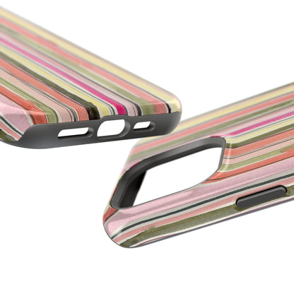 Summer Stripe Magnetic Phone Case