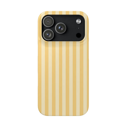 Buttercup Stripe Snap Phone Case