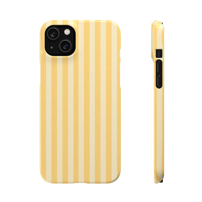 Buttercup Stripe Snap Phone Case