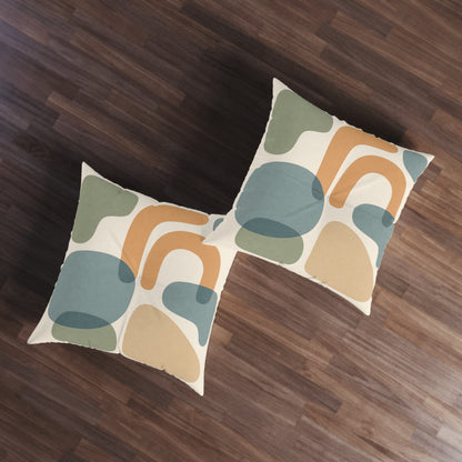 Square Tufted Floor Pillow
