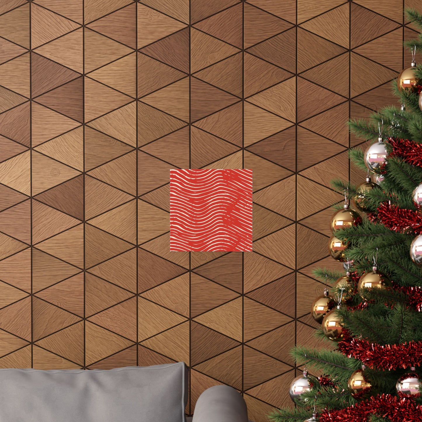 Scarlet Tide Art Poster