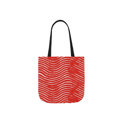 Scarlet Tide Tote Bag with 5-Color Straps
