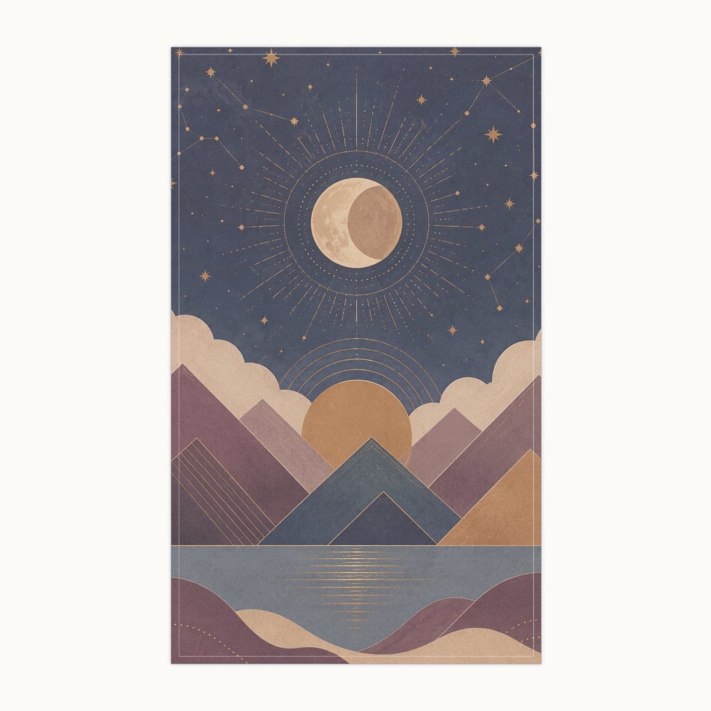 Celestial Vale Tea Towel