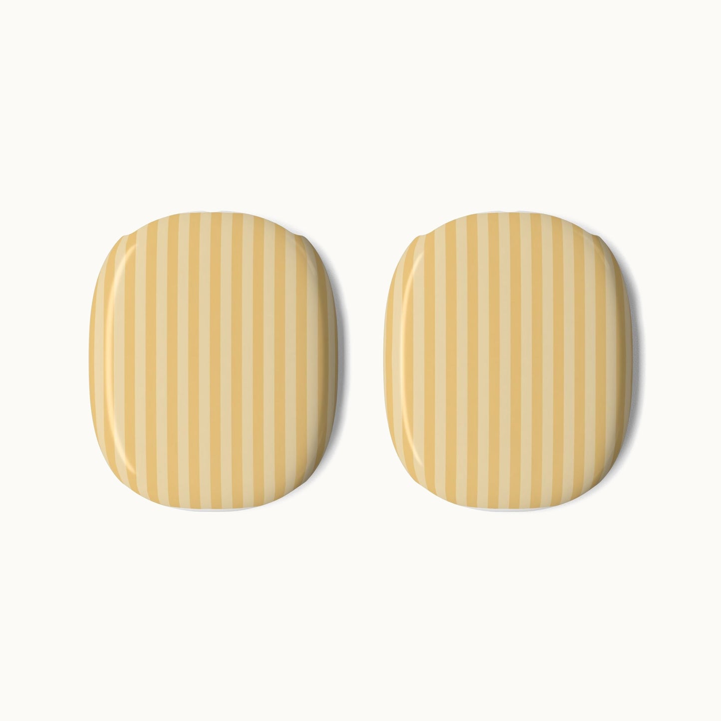 Buttercup Stripe AirPods Max Earcup Covers
