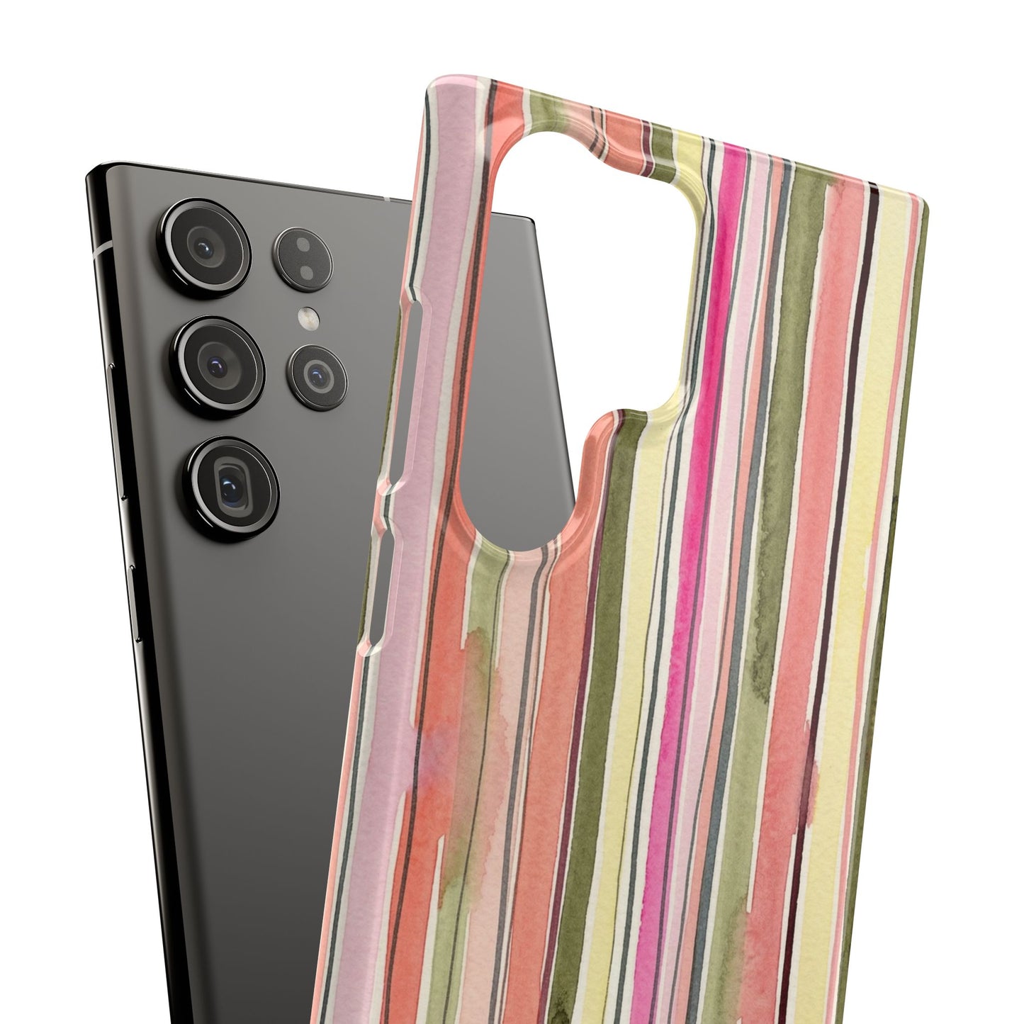 Summer Stripe Snap Phone Case