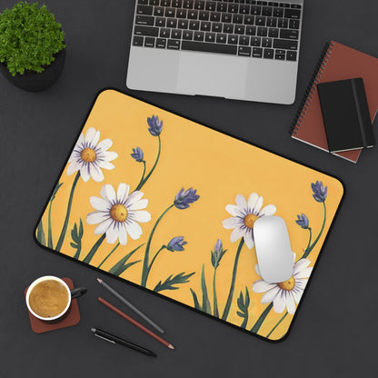 Spring Daisies Desk Mat