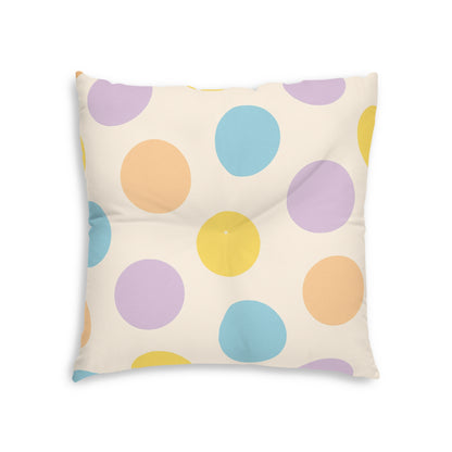Square Tufted Floor Pillow