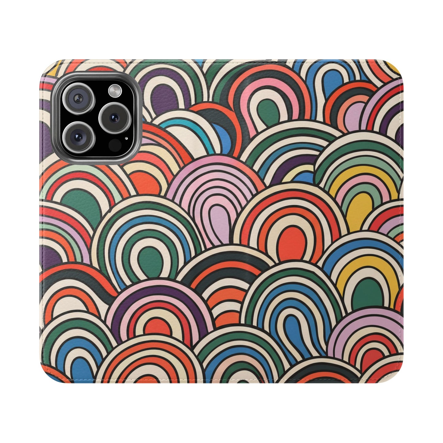 Vegan Leather Flip Case