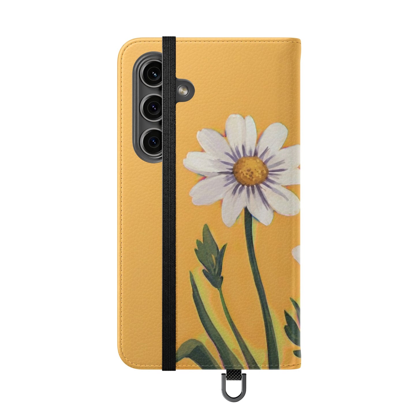 Spring Daisies Vegan Leather Flip Case