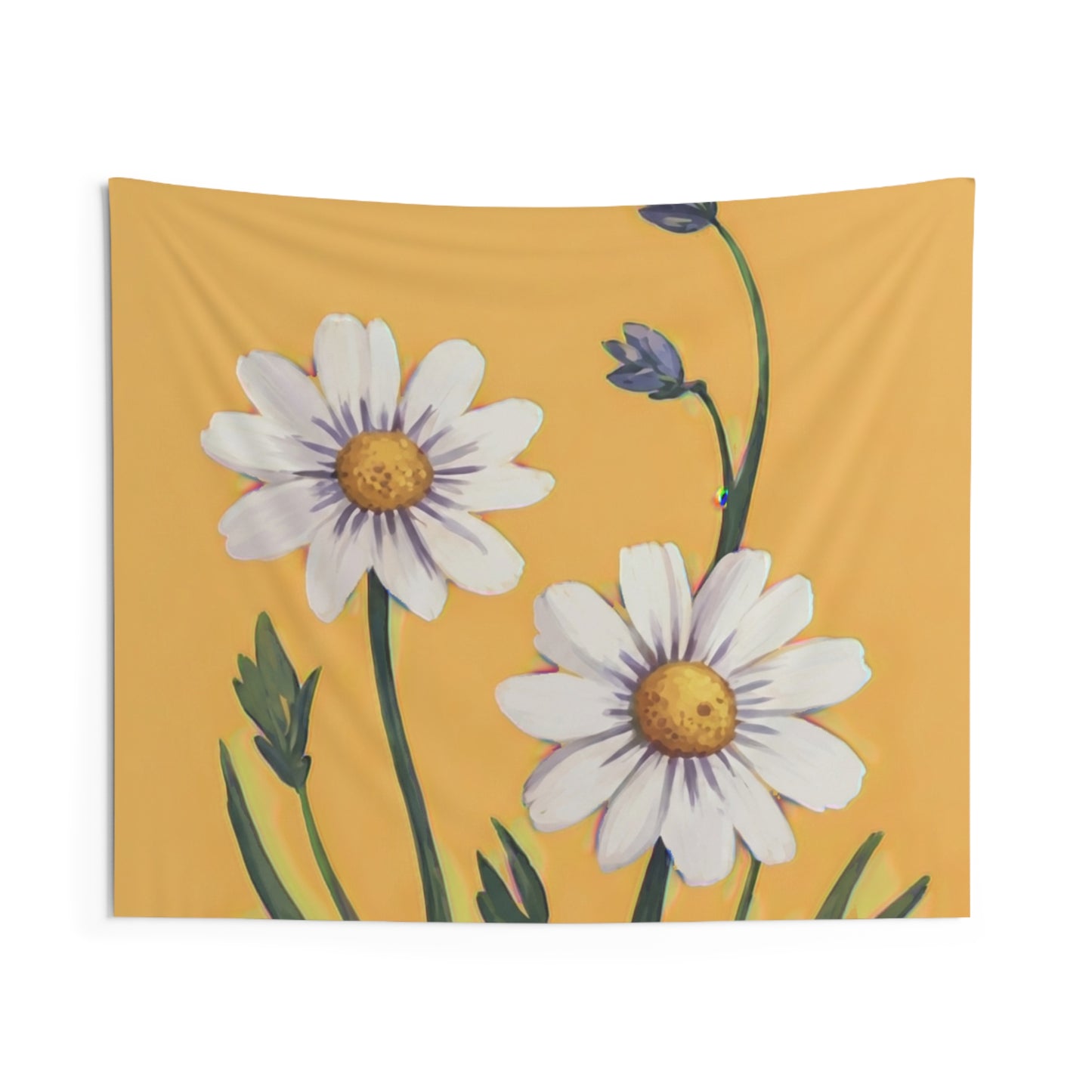 Spring Daisies Wall Tapestry