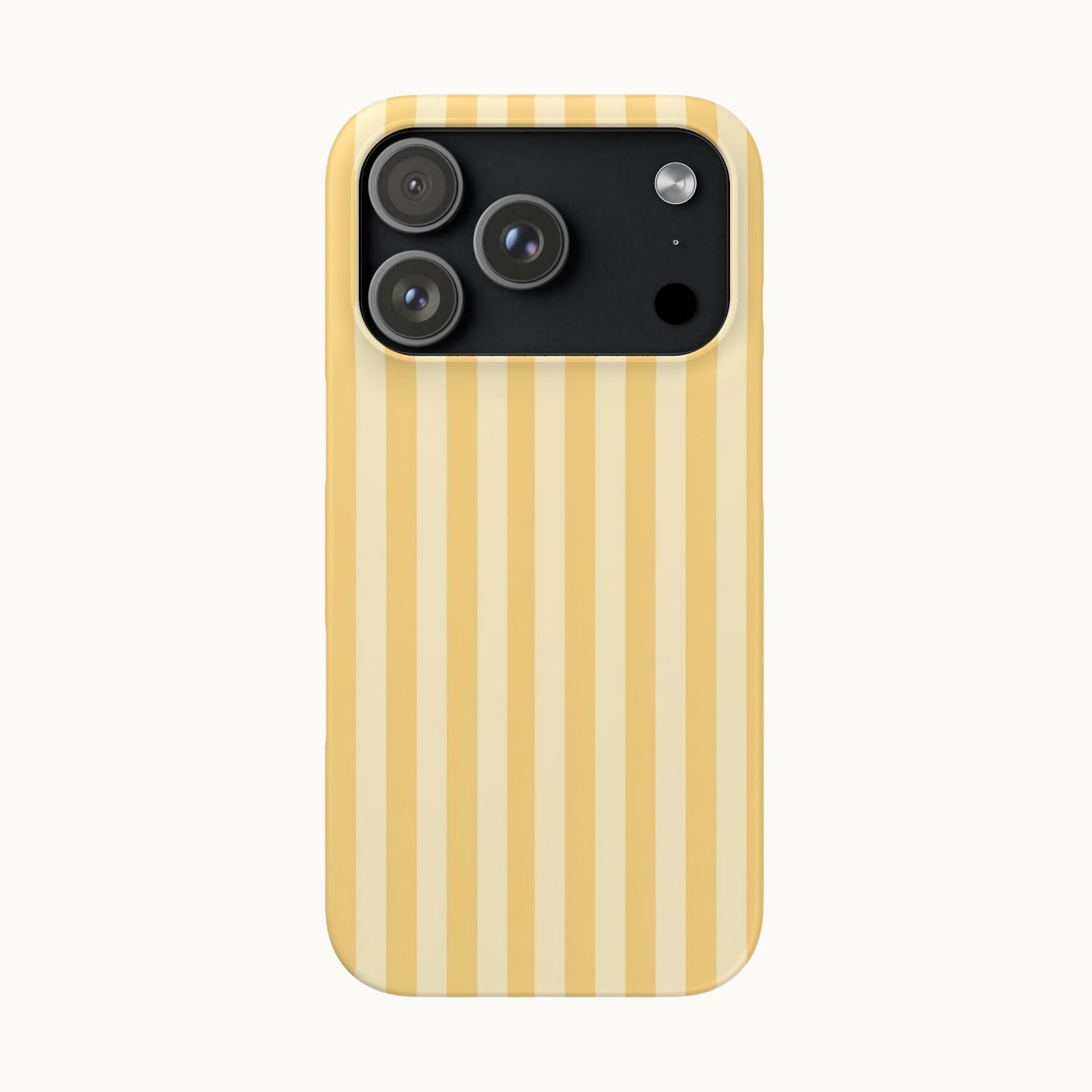 Buttercup Stripe Snap Phone Case