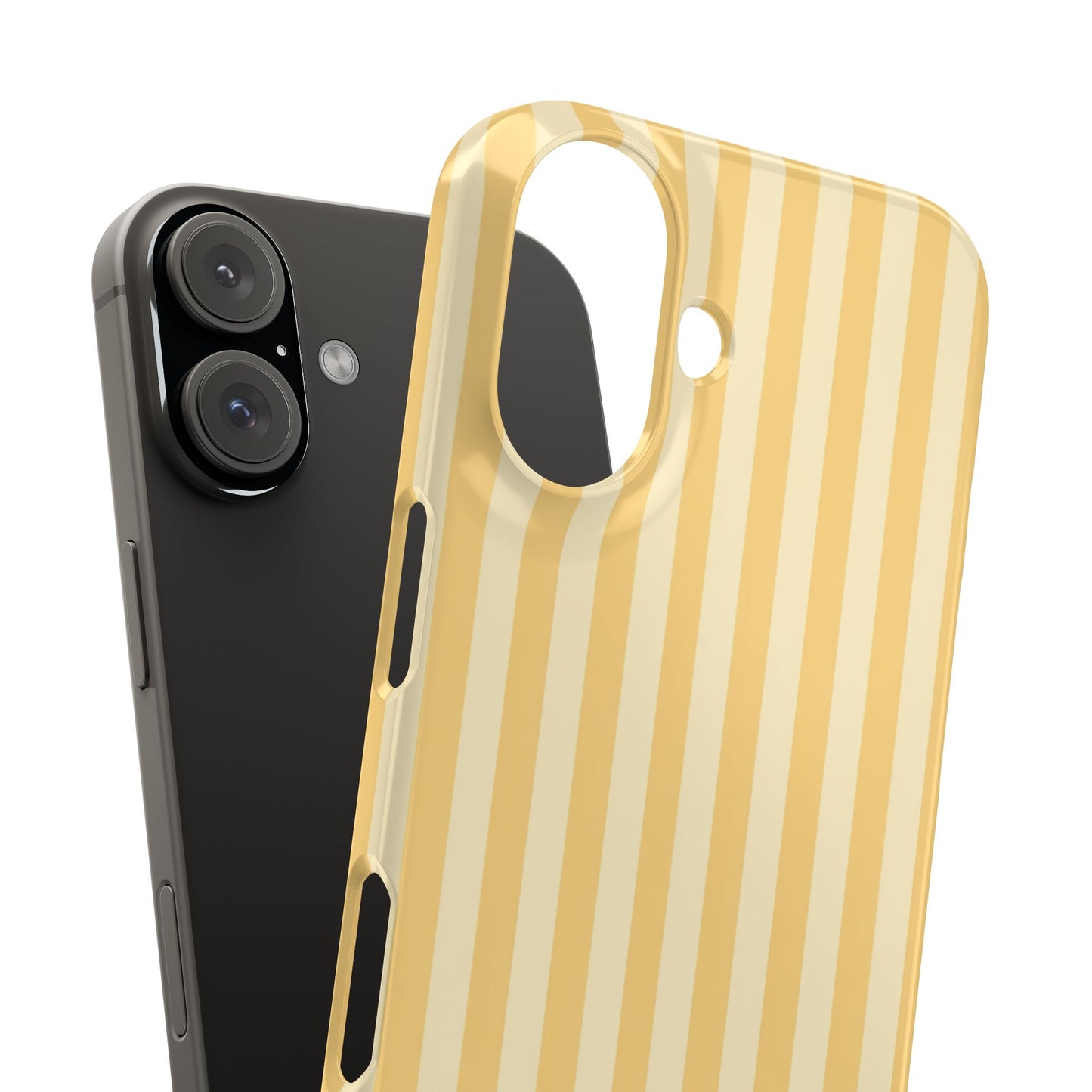 Buttercup Stripe Snap Phone Case