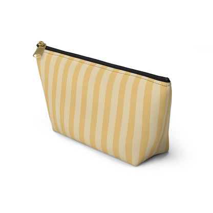 Buttercup Stripe Accessory Pouch with T-bottom