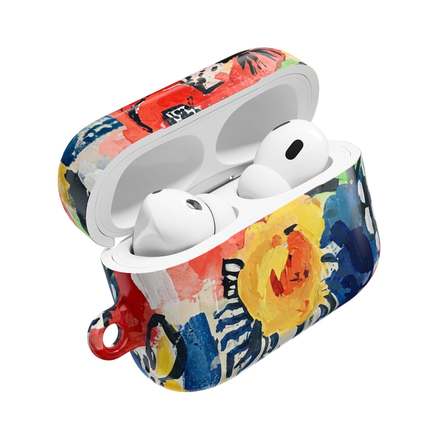 Abstract Flora AirPod Cases