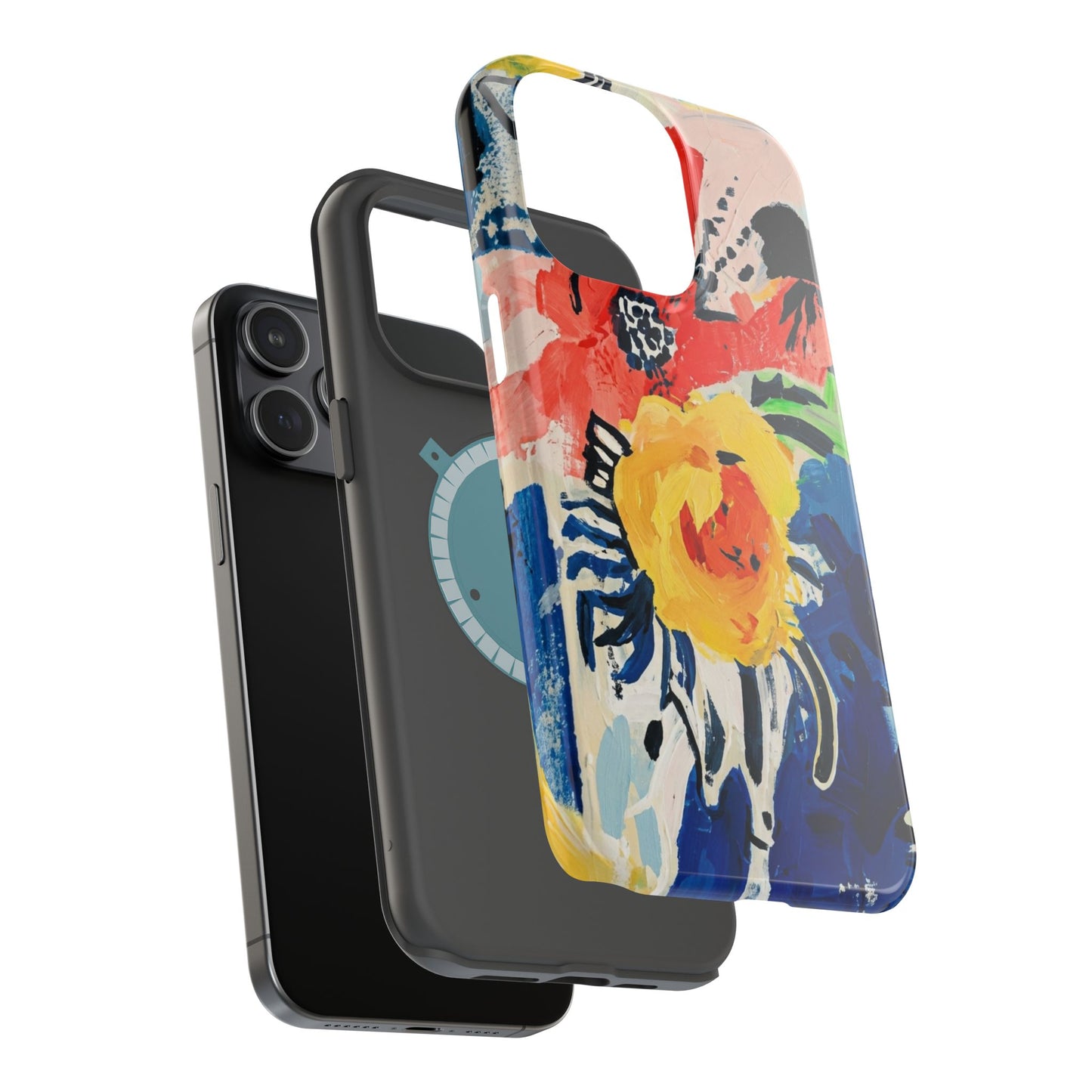 Abstract Flora Magnetic Phone Case
