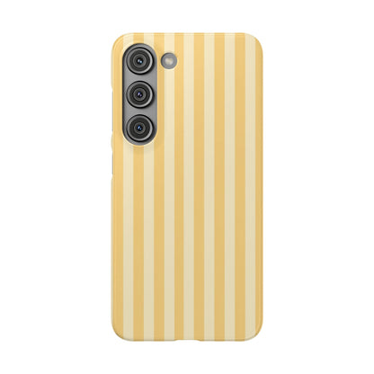 Buttercup Stripe Snap Phone Case