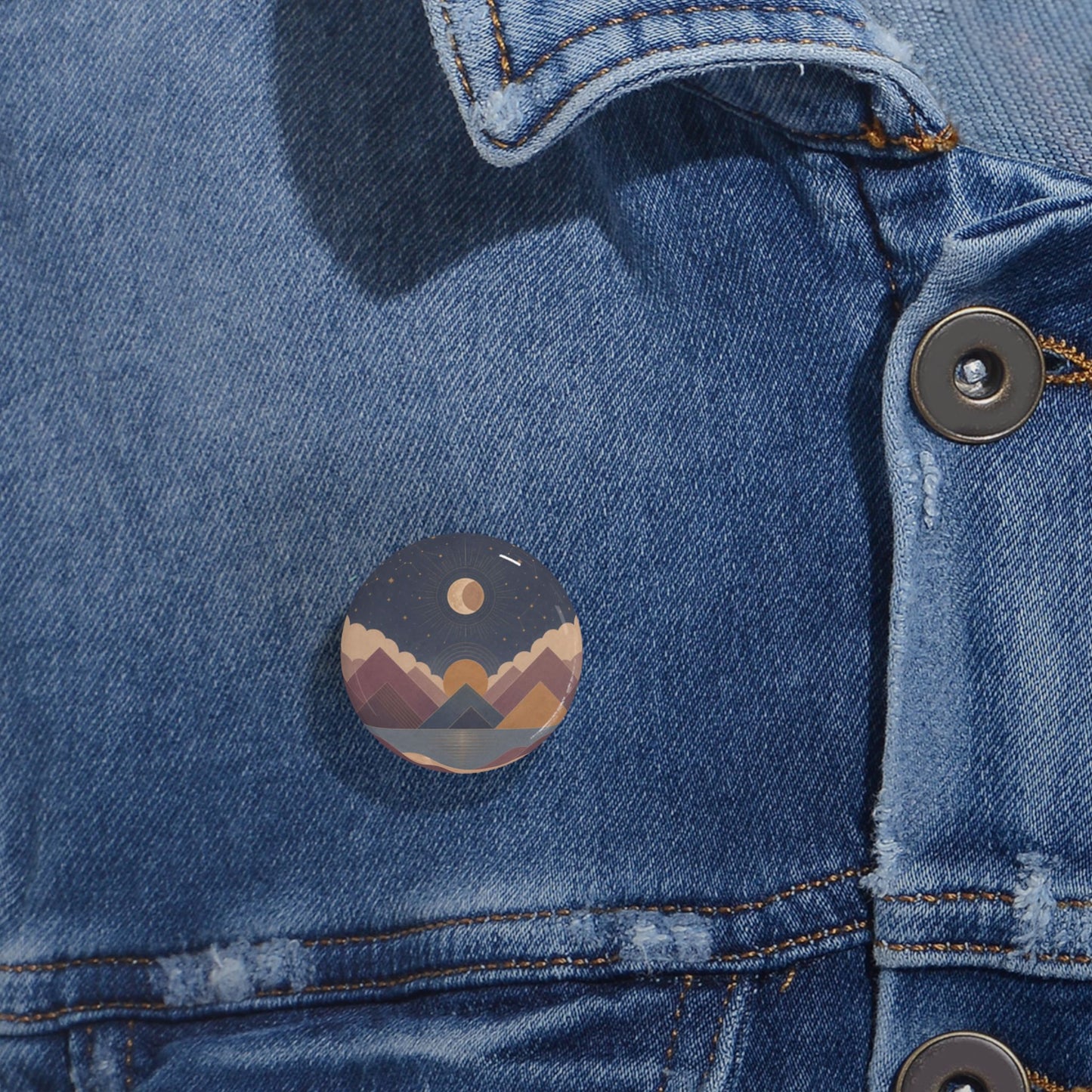 Celestial Vale Round Pins