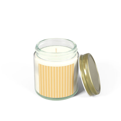 Buttercup Stripe Scented Candles