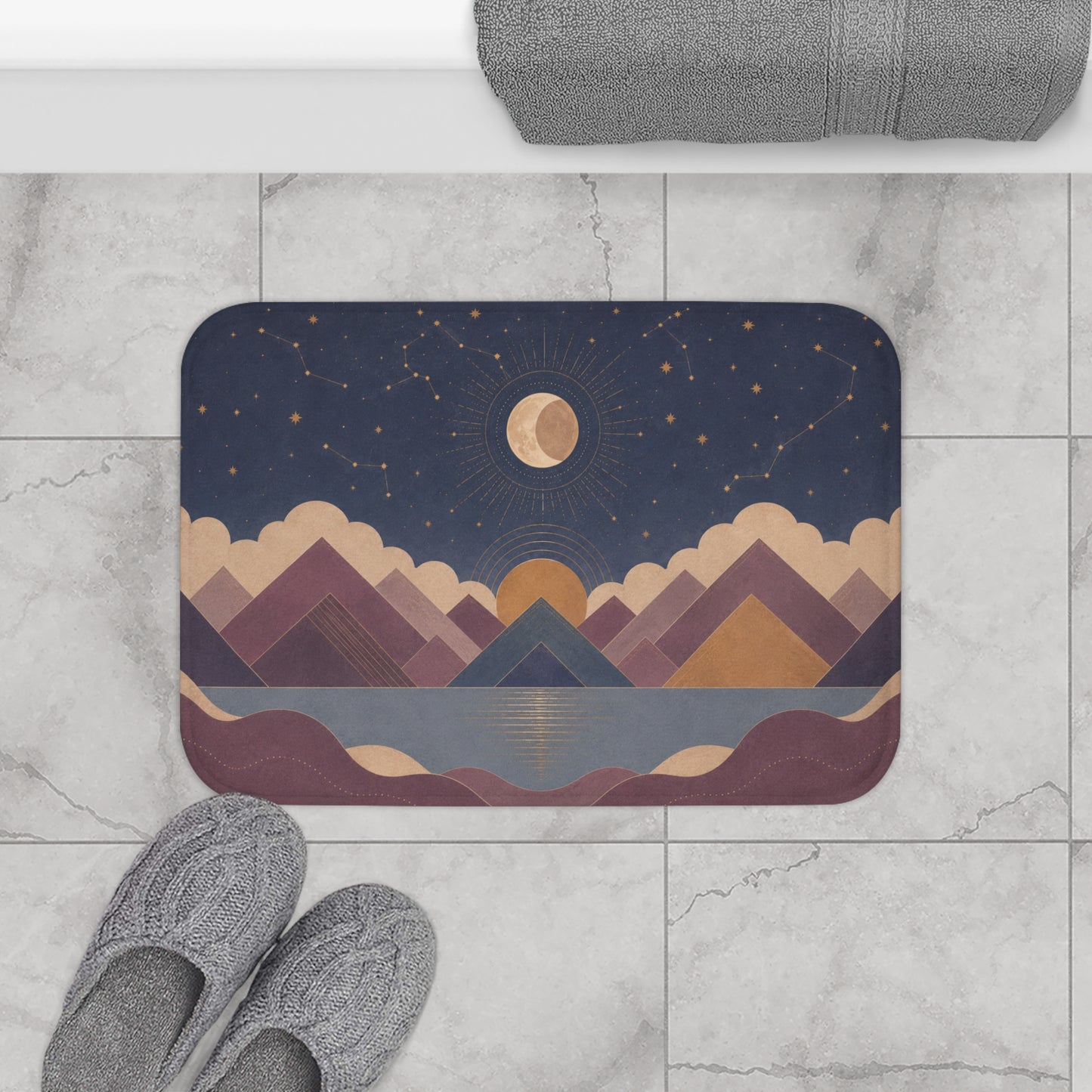 Celestial Vale Bath Mat