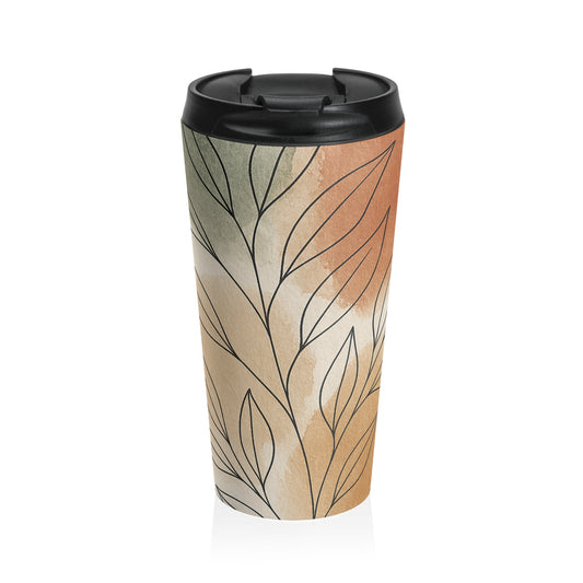 Stainless Steel Travel Mug — Square