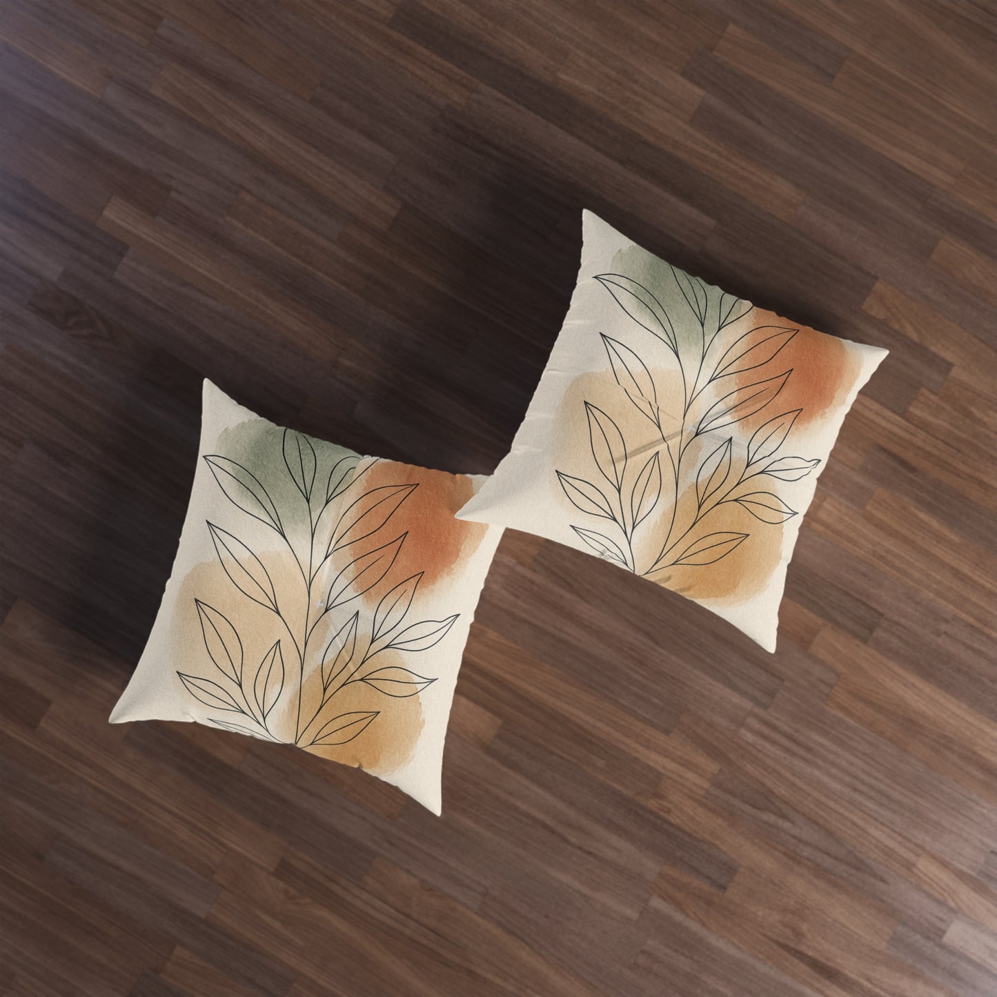 Square Tufted Floor Pillow — Square