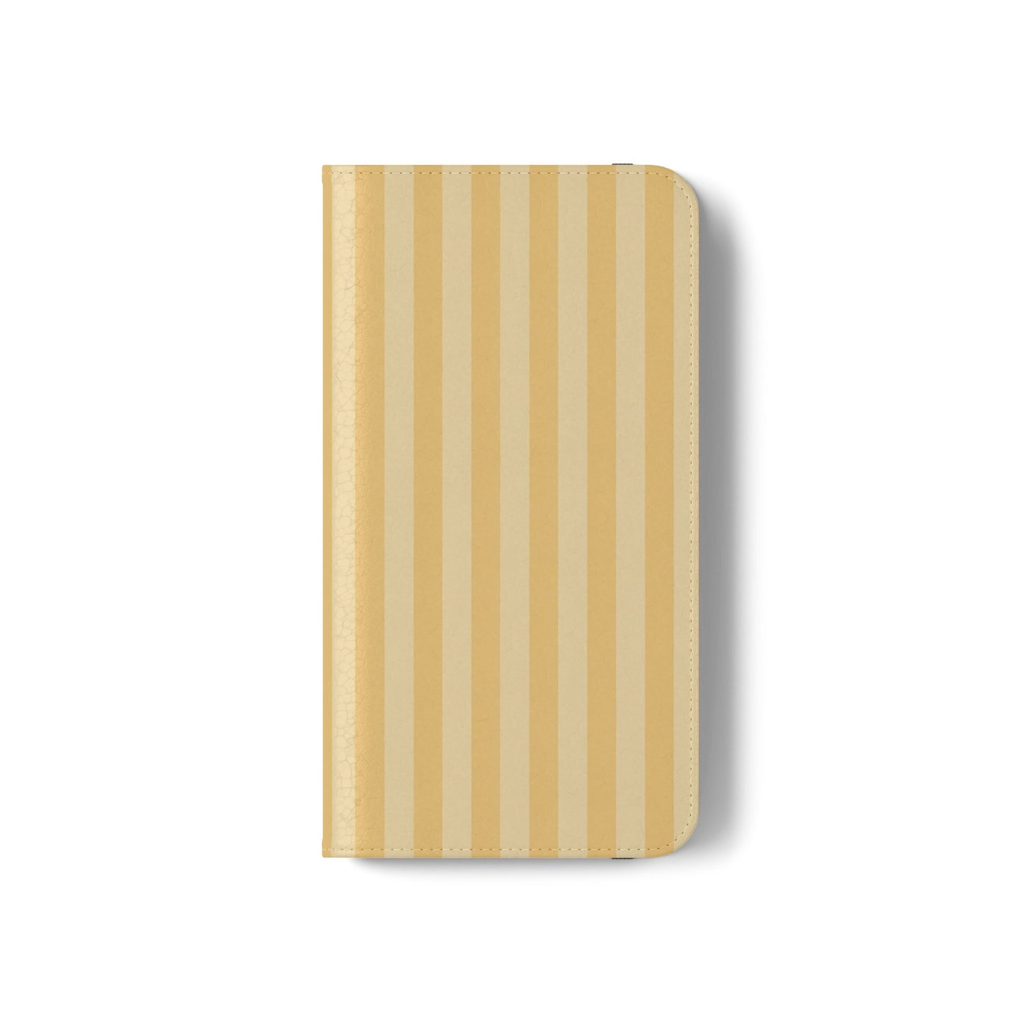 Buttercup Stripe Vegan Leather Flip Case