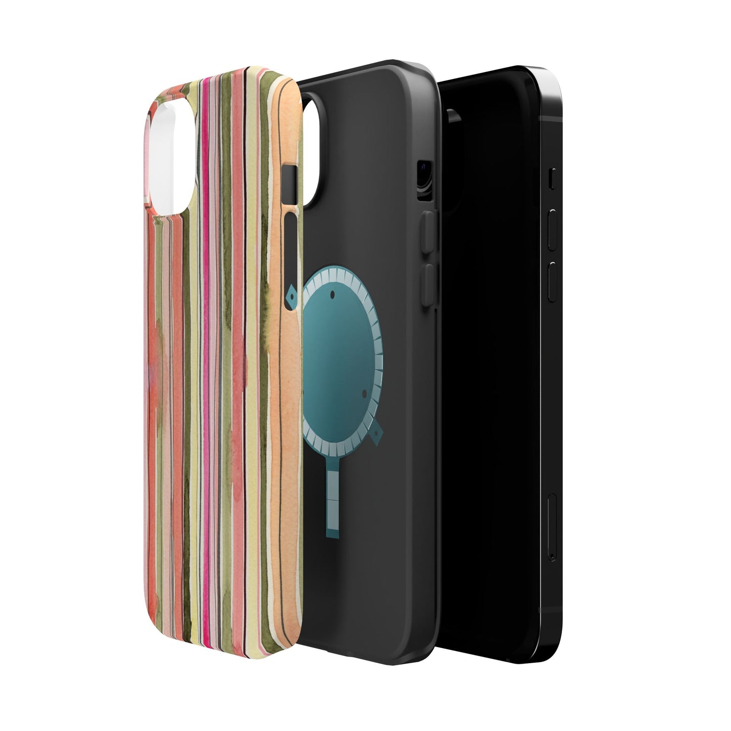 Summer Stripe Magnetic Phone Case