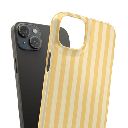 Buttercup Stripe Snap Phone Case