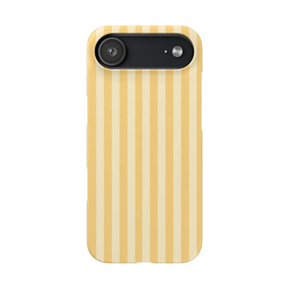 Buttercup Stripe Snap Phone Case