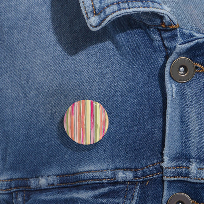 Summer Stripe Round Pins