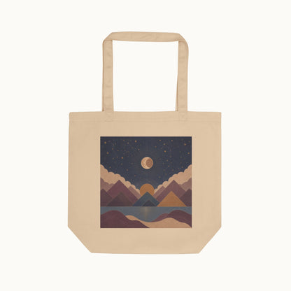 Celestial Vale Eco Tote Bag — Square